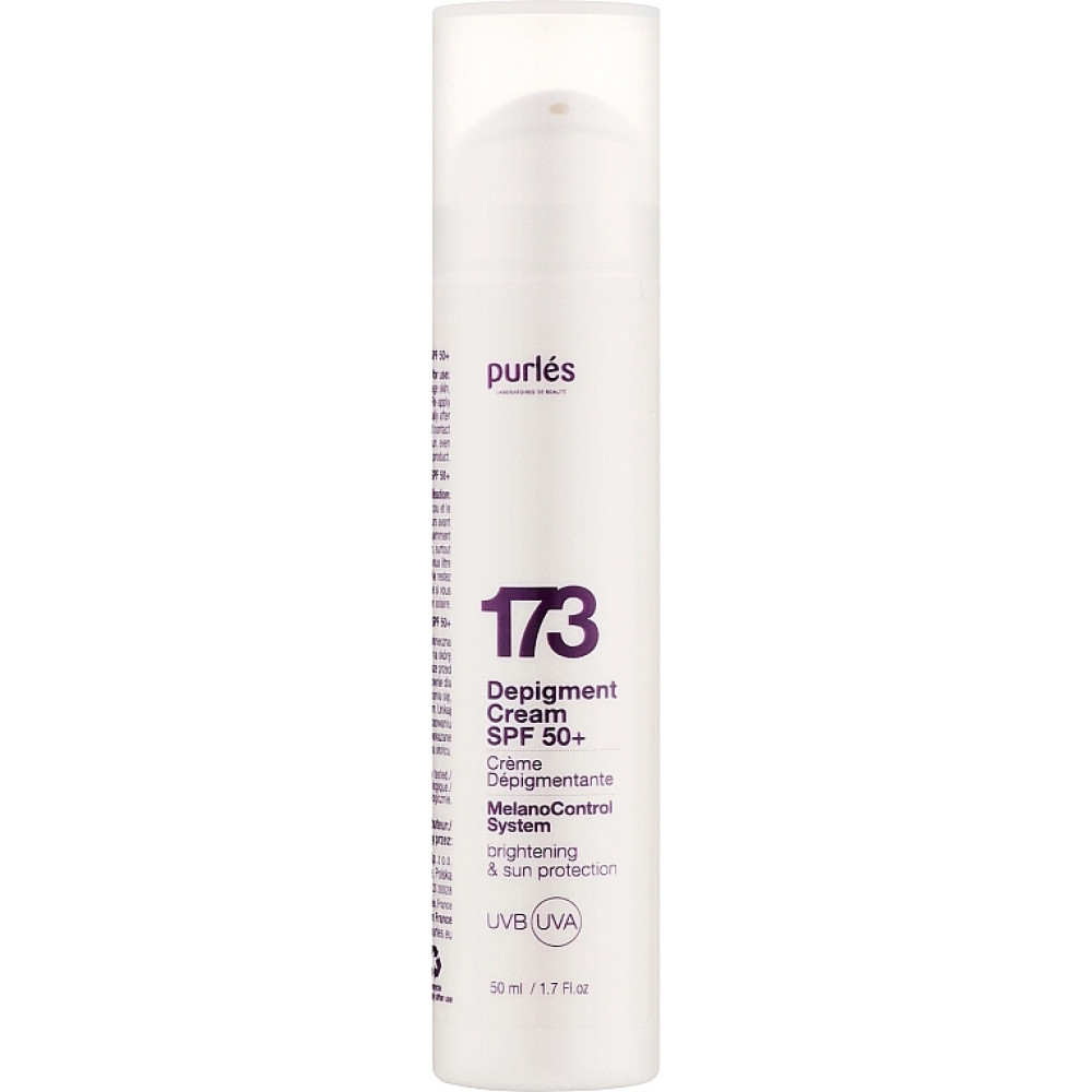 Депігментуючий крем - Purles 173 Depigment Cream SPF50 + фото 2