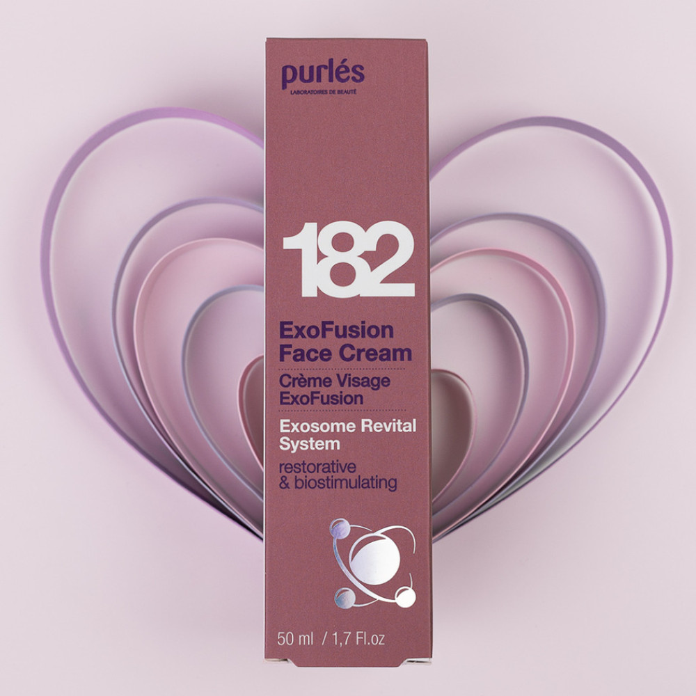 Крем для лица с экзосомами - Purles 182 ExoFusion Face Cream фото 2