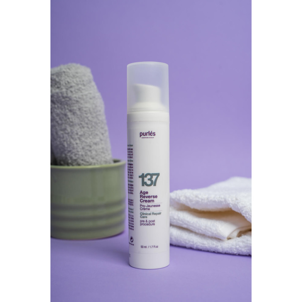 Омолоджуючий крем для обличчя - Purles Clinical Repair Care 137 Age Reverse Cream фото 2