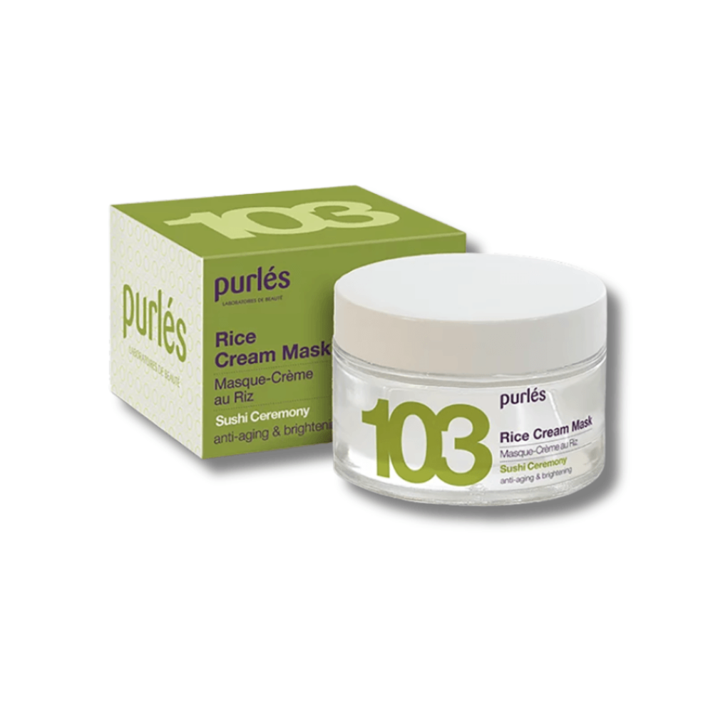 Рисова крем-маска для обличчя - Purles 103 Rice Cream Mask - Фото 1