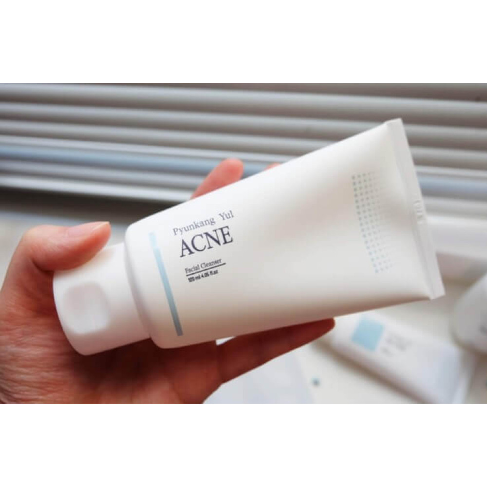 Пінка для вмивання для шкіри з акне - Pyunkang Yul Acne Facial Cleanser фото 4