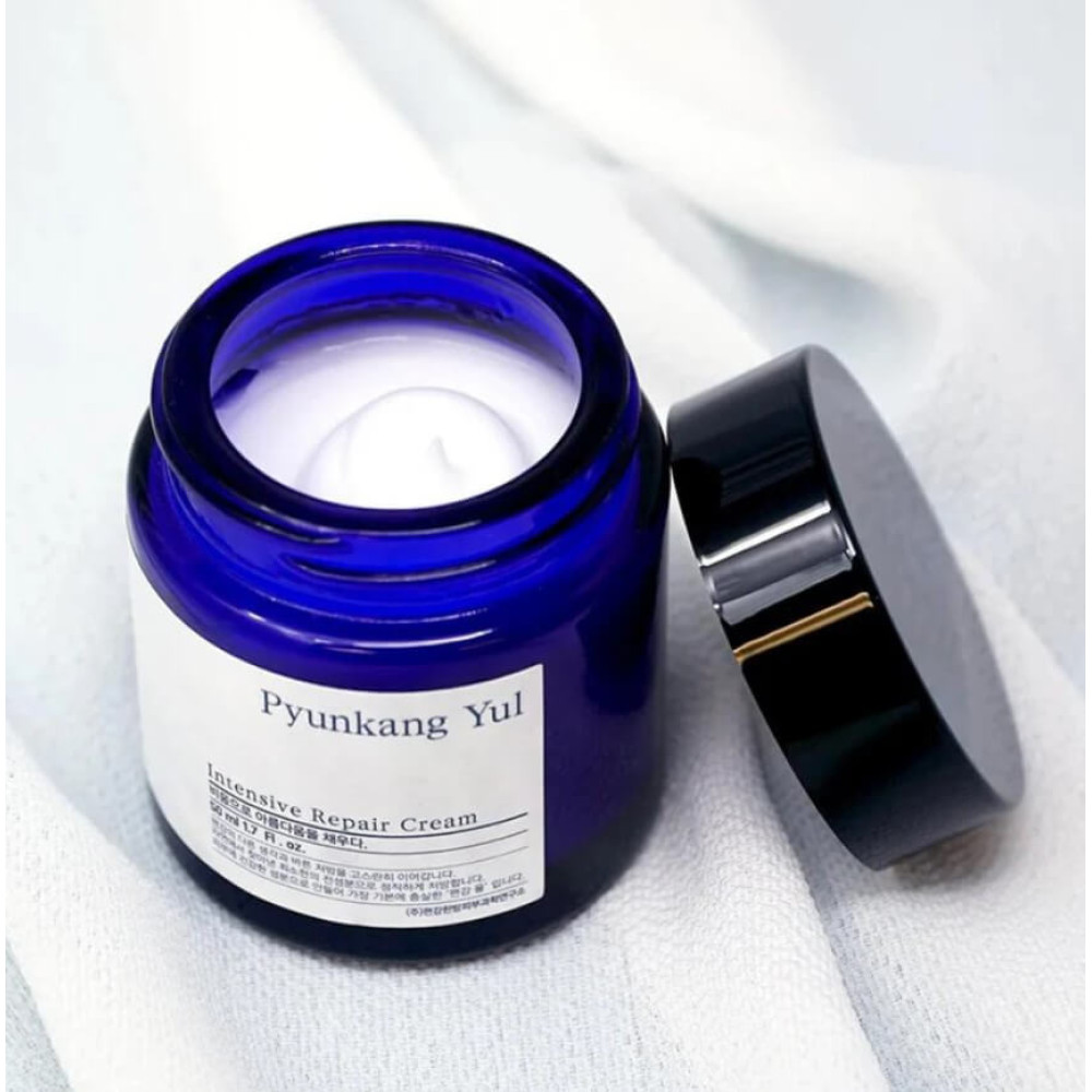 Відновлювальний крем c пептидами і екстрактами рослин - Pyunkang Yul Intensive Repair Cream фото 4