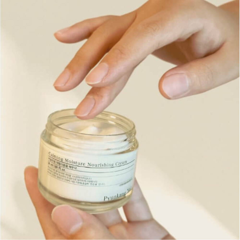 Увлажняющий питательный успокаивающий крем - Pyunkang Yul Calming Moisture Nourishing Cream фото 4