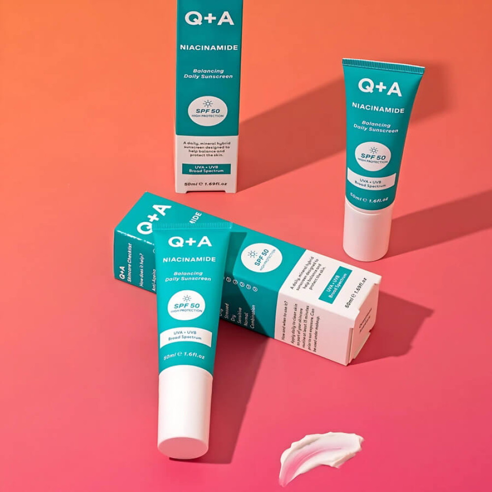 Балансирующий солнцезащитный крем - Q+A Niacinamide Balancing Daily Sunscreen фото 3