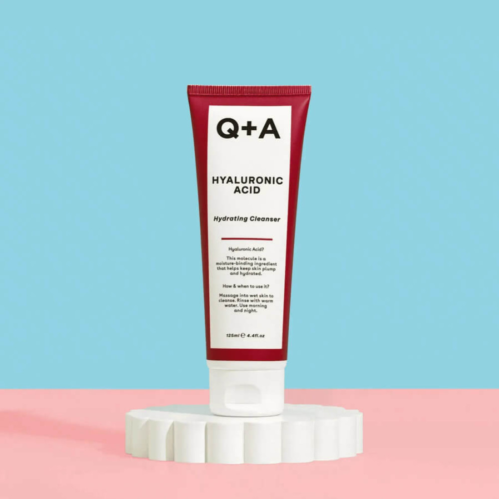 Гель для вмивання з гіалуроновою кислотою - Q+A Hyaluronic Acid Cleansing Gel фото 2