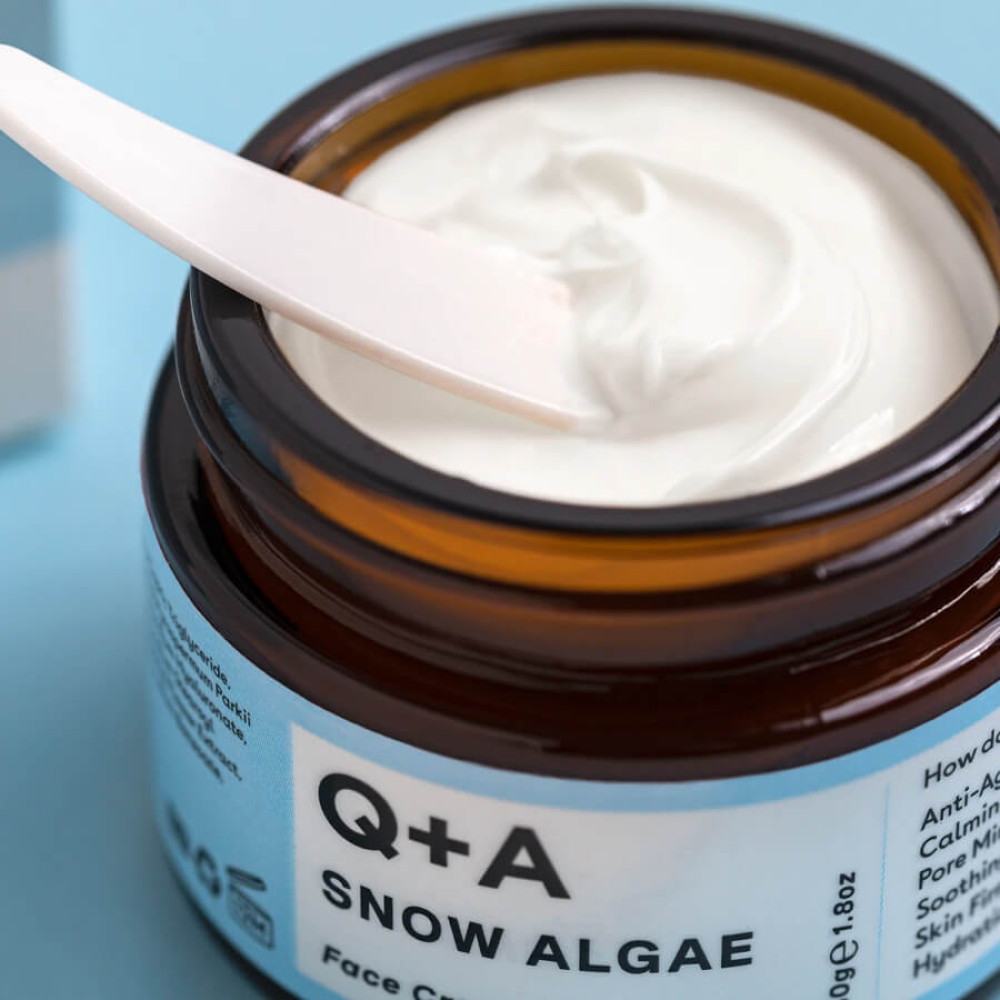 Крем для лица со снежной водорослью - Q+A Snow Algae Intensive Face Cream фото 3