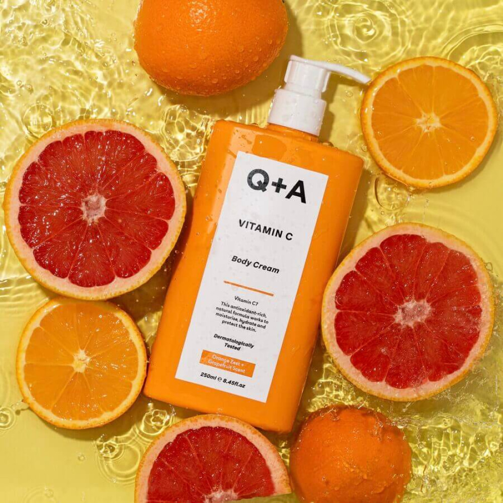 Крем для тіла з вітаміном С - Q+A Vitamin C Body Cream фото 2