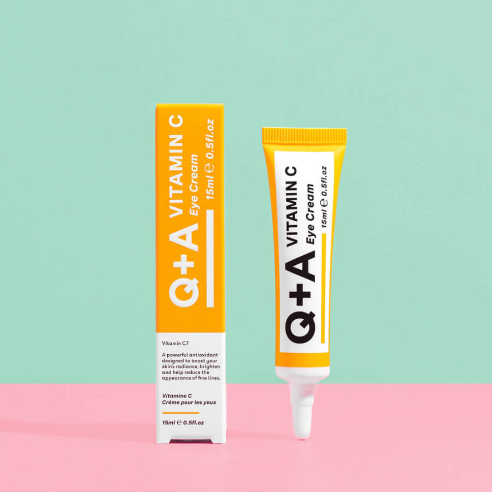 Крем для зоны вокруг глаз - Q+A Vitamin C Eye Cream фото 3