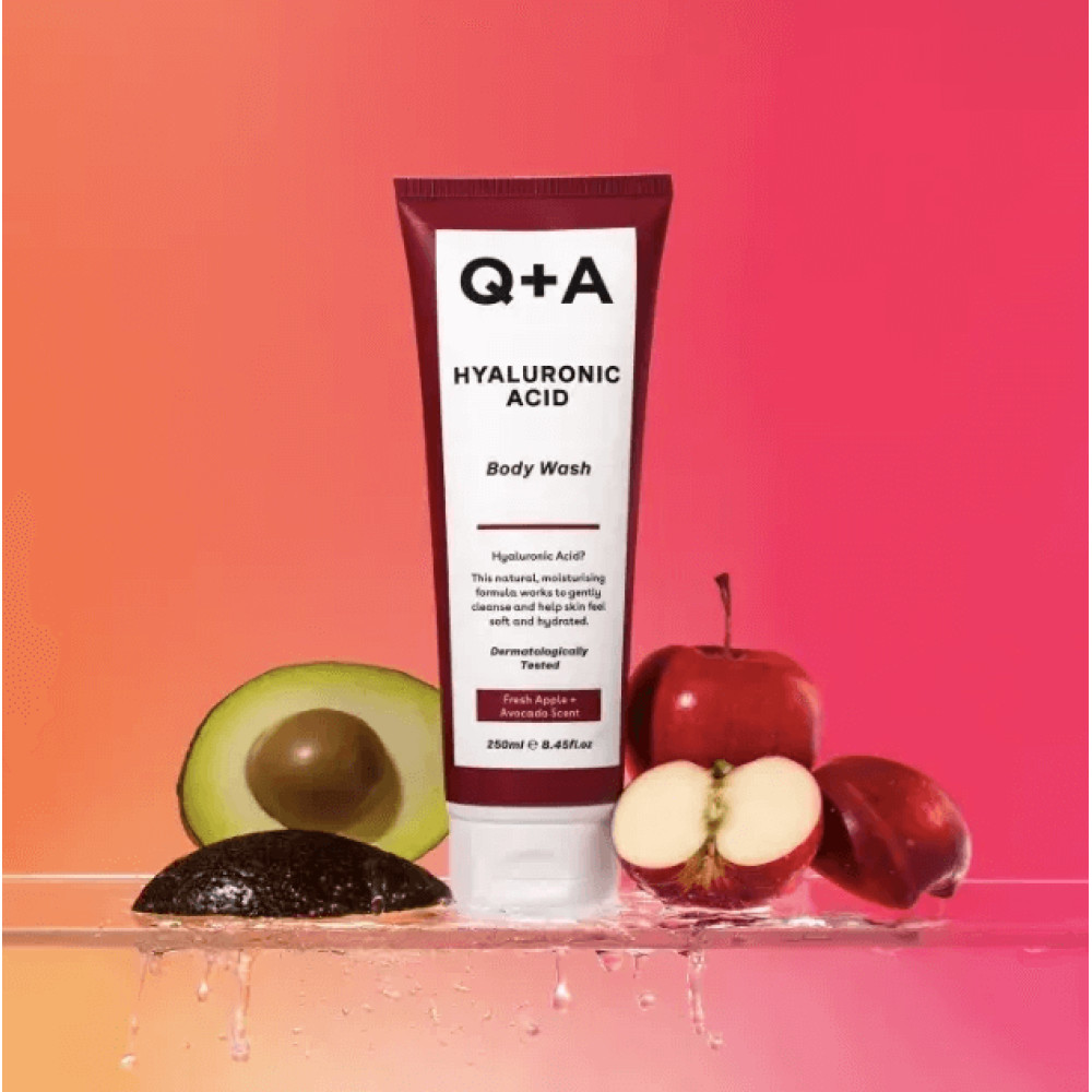 Очищуючий гель для тіла з гіалуроновою кислотою - Q+A Hyaluronic Acid Body Wash фото 3