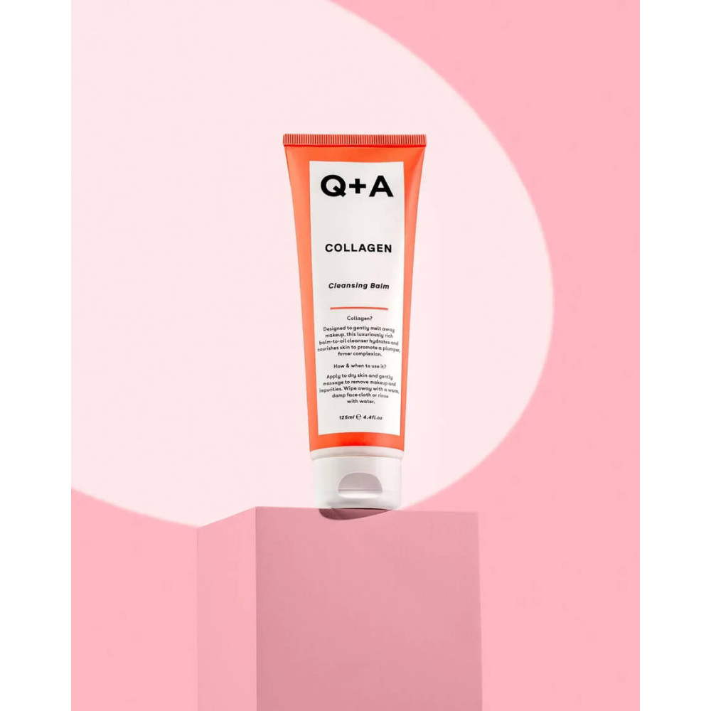 Очищающий бальзам для лица с коллагеном - Q+A Collagen Cleansing Balm фото 3