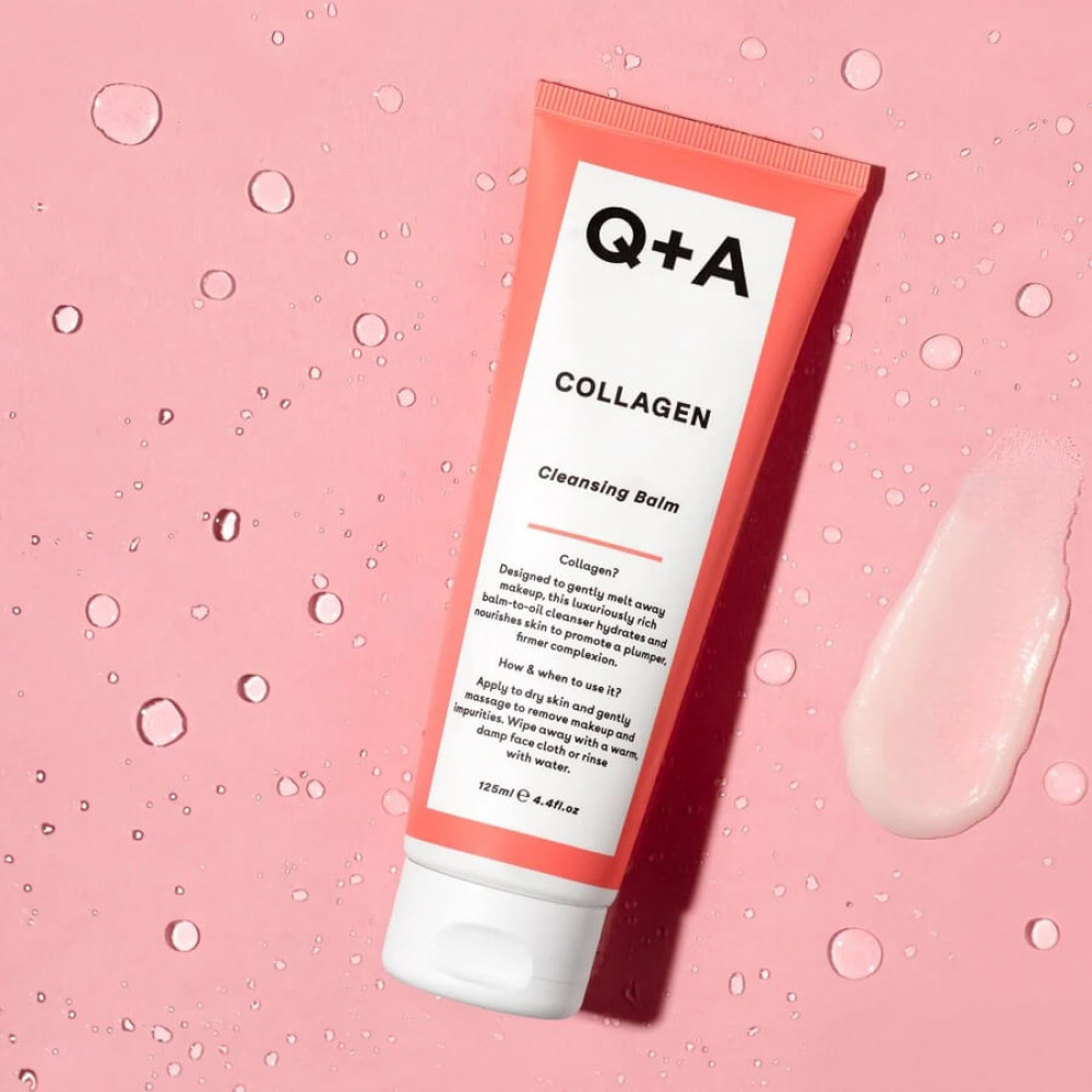 Очищающий бальзам для лица с коллагеном - Q+A Collagen Cleansing Balm фото 4
