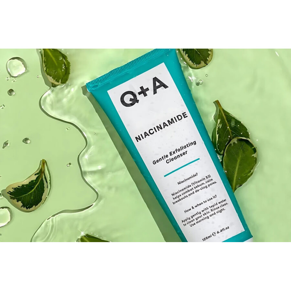 Очищающее средство для лица - Q+A Niacinamide Gentle Exfoliating Cleanser фото 4