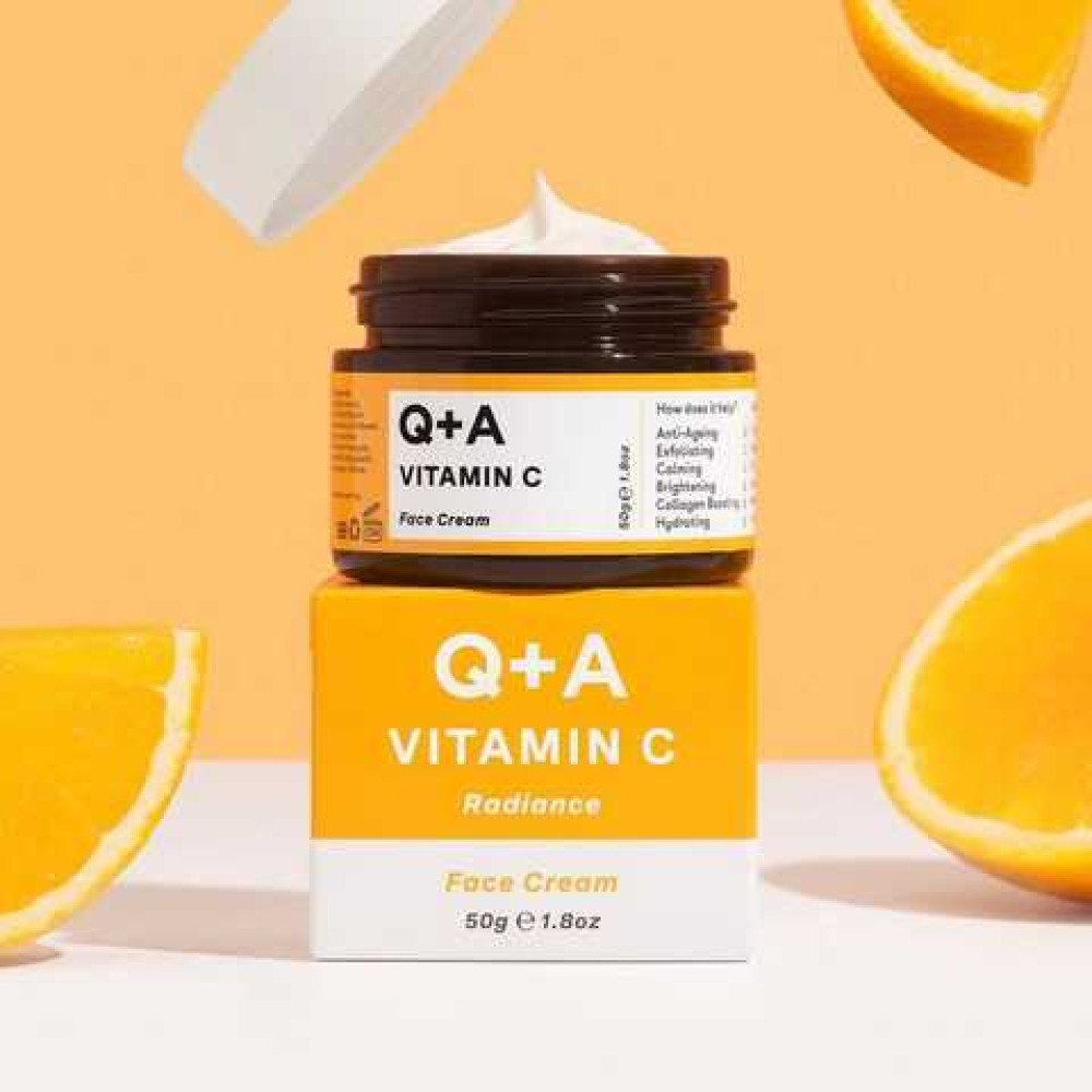 Осветляющий крем для лица с витамином C - Q+A Vitamin C Radiance Face Cream фото 2