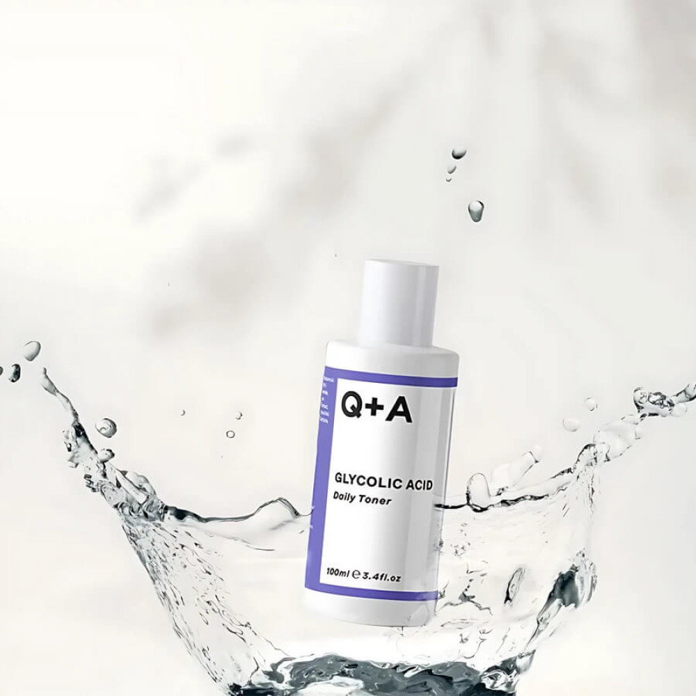 Тонер для обличчя з гліколевою кислотою - Q+A Glycolic Acid Daily Toner фото 3