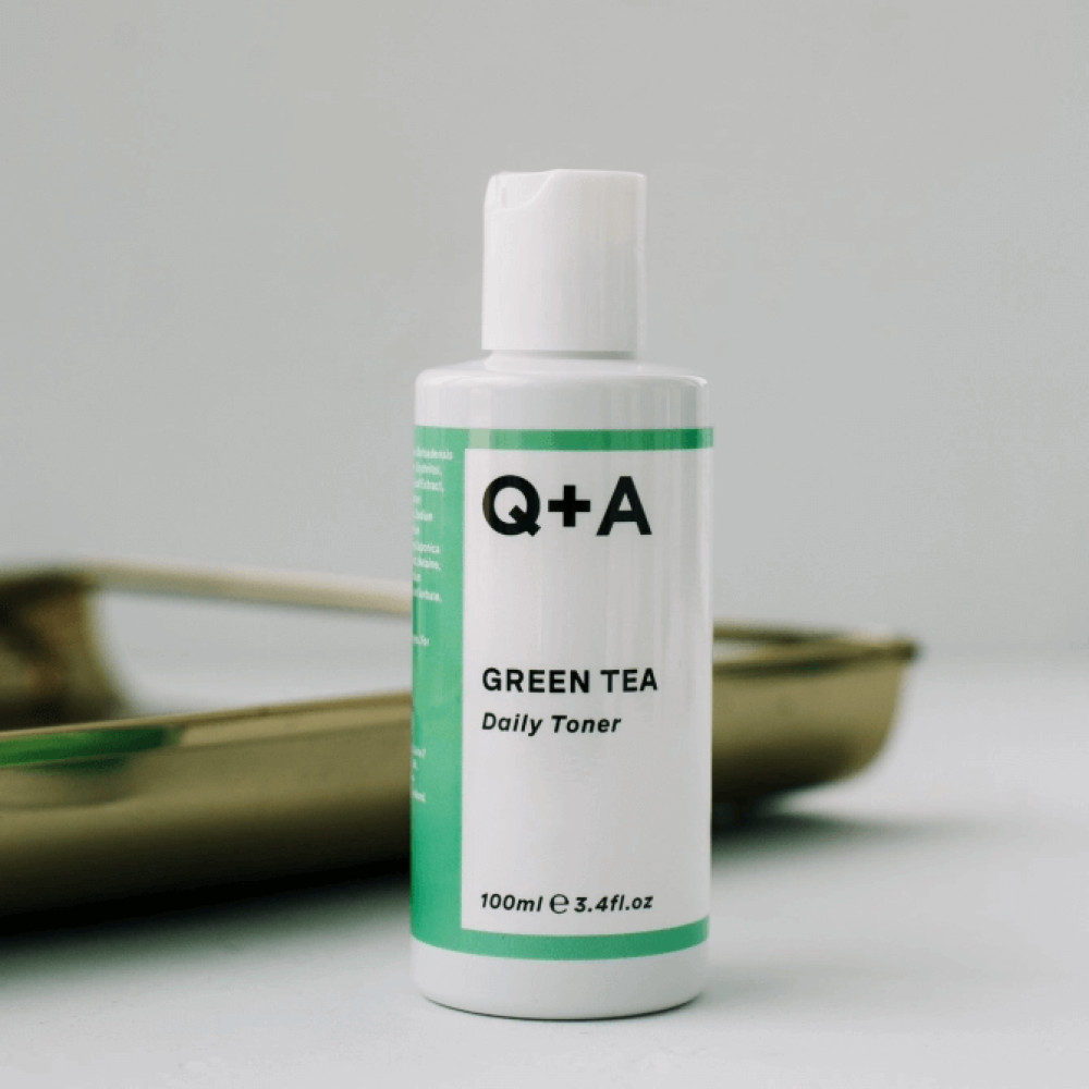 Тонер для лица с зеленым чаем - Q+A Green Tea Daily Toner фото 4