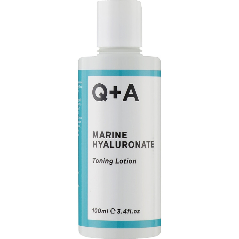 Тонізуючий лосьйон з гіалуроновою кислотою - Q+A Marine Hyaluronate Toning Lotion фото 2
