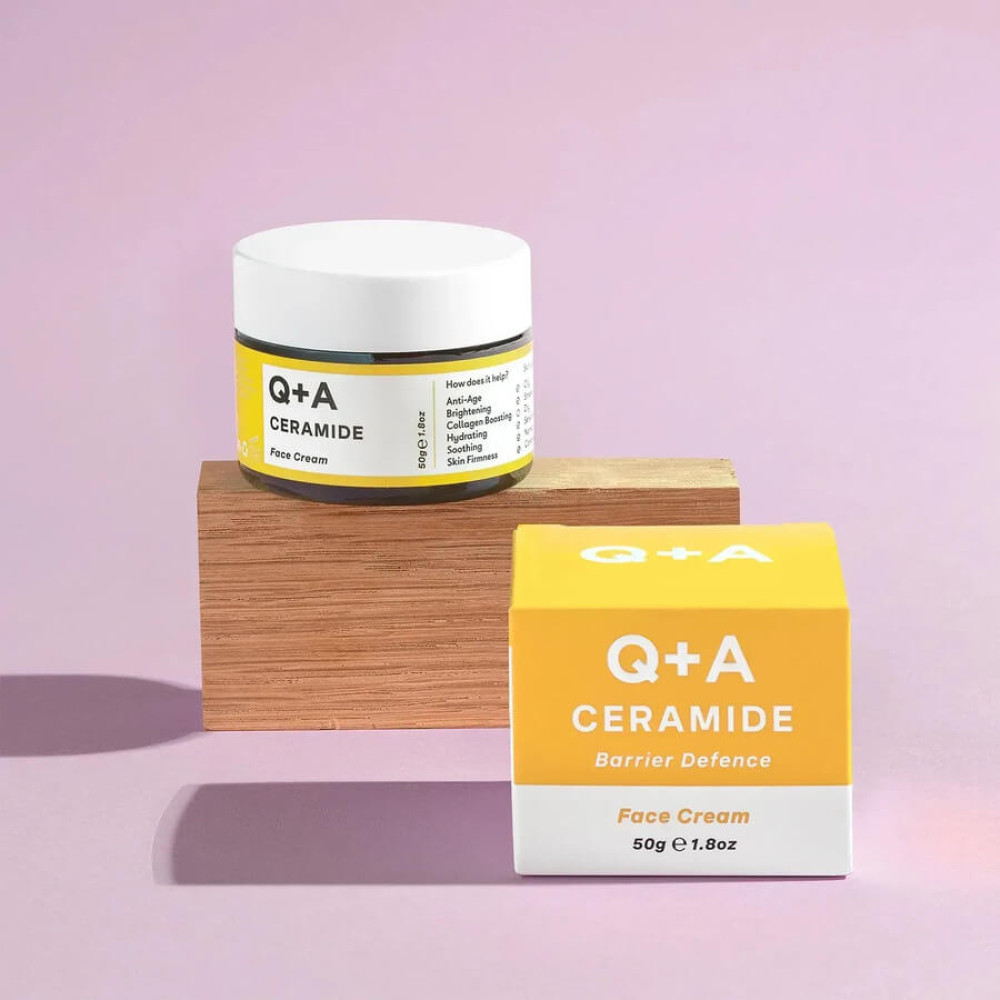 Защитный крем для лица с керамидами - Q+A Ceramide Cream фото 4