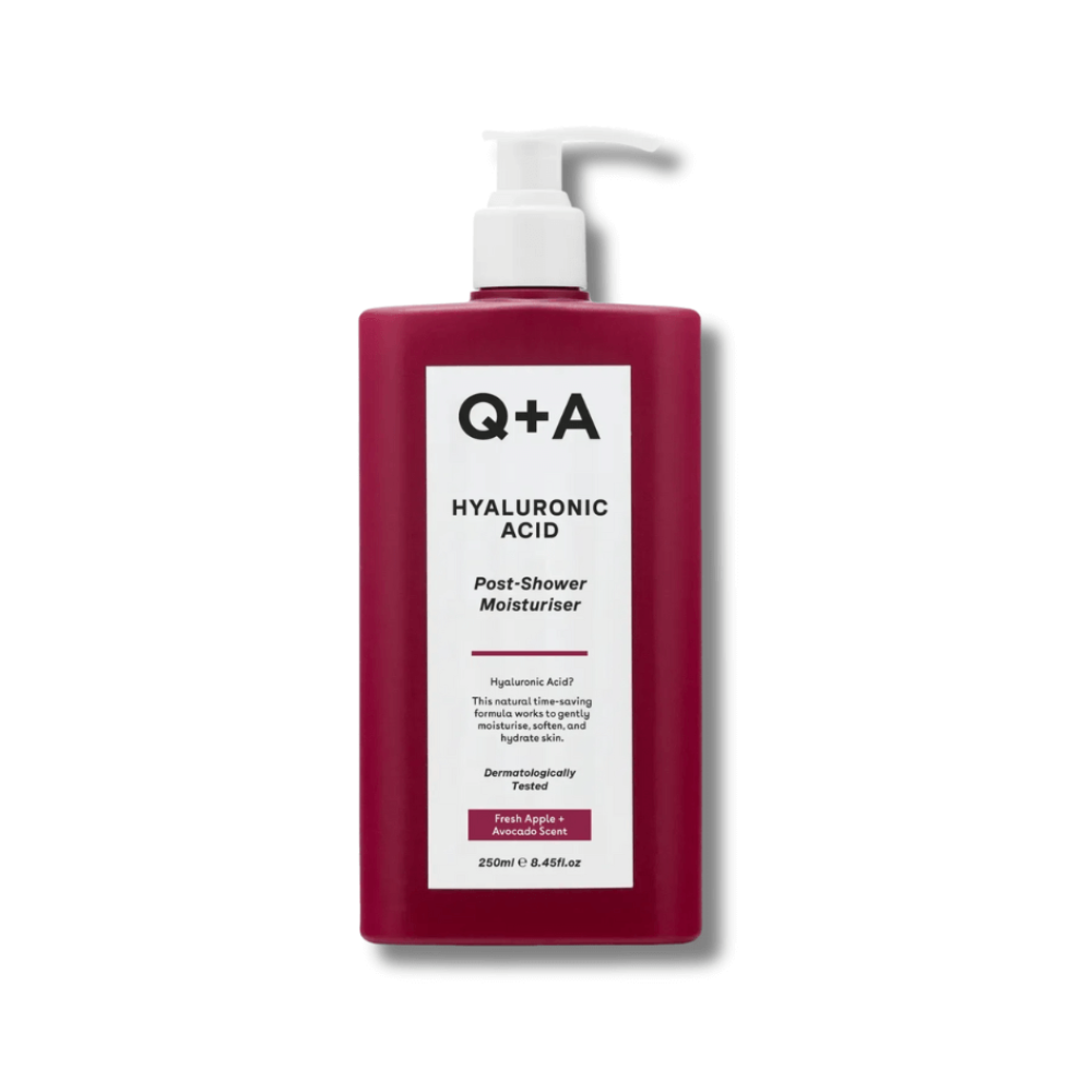 Засіб для інтенсивного зволоження вологої шкіри - Q+A Hyaluronic Acid Post-Shower Moisturiser - Фото 1