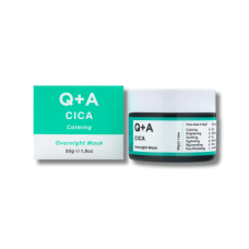 Успокаивающая ночная маска с центеллой - Q+A Cica Calming Overnight Face Mask