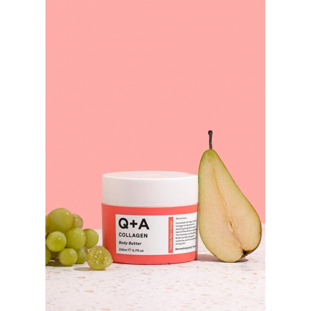 Зволожуючий баттер з колагеном - Q+A Collagen Body Butter фото 3