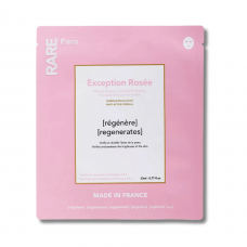 Відновлююча маска для обличчя з церамідамі, омега 3 і 6 - Rare Paris Exception Rosee Ecological Cellulose Facial Mask