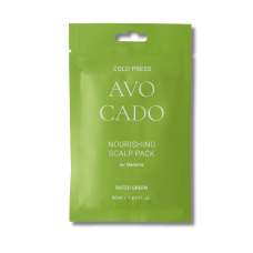 Маска для кожи головы и волос с маслом авокадо - Rated Green Cold Press Avocado Nourishing Scalp Pack 50 мл