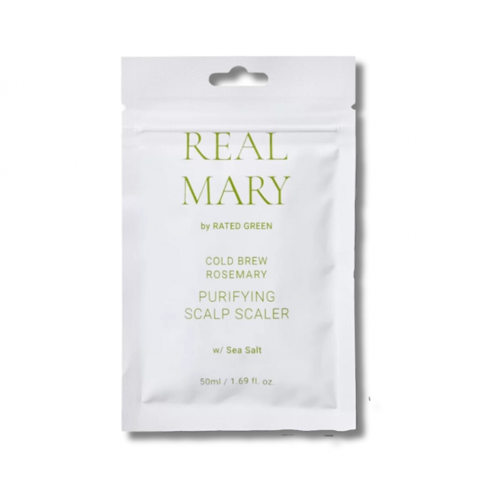 Очищающая маска с морской солью - Rated Green Real Mary Purifying Scalp Scaler - Фото 1