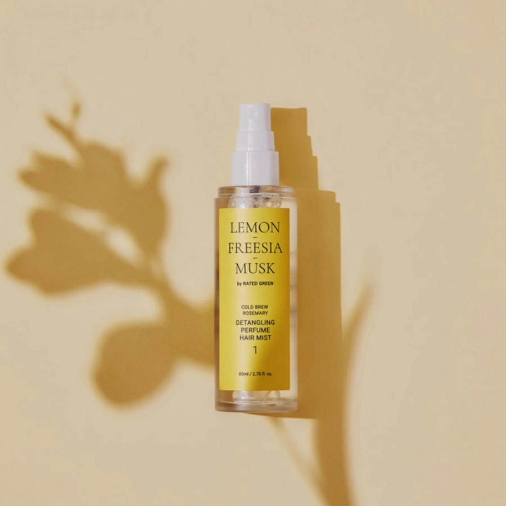 Парфумований міст для волосся - Rated Green Detangling Perfume Hair Mist Lemon-Freesia-Musk фото 3