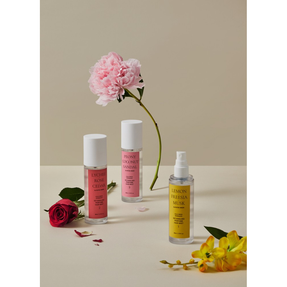 Парфумований міст для волосся - Rated Green Detangling Perfume Hair Mist Lemon-Freesia-Musk фото 2