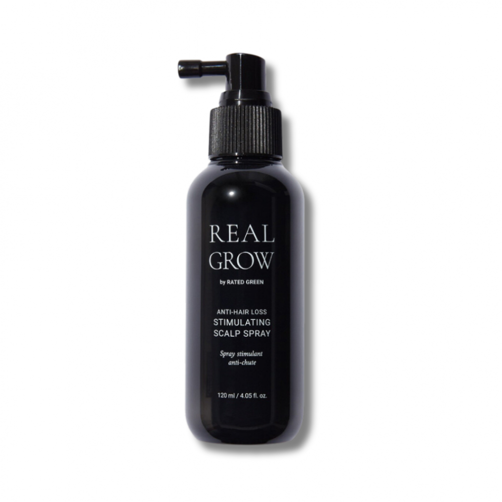 Стимулюючий спрей проти випадіння волосся - Rated Green Real Grow Anti-Hair Loss Stimulating Scalp Spray - Фото 1