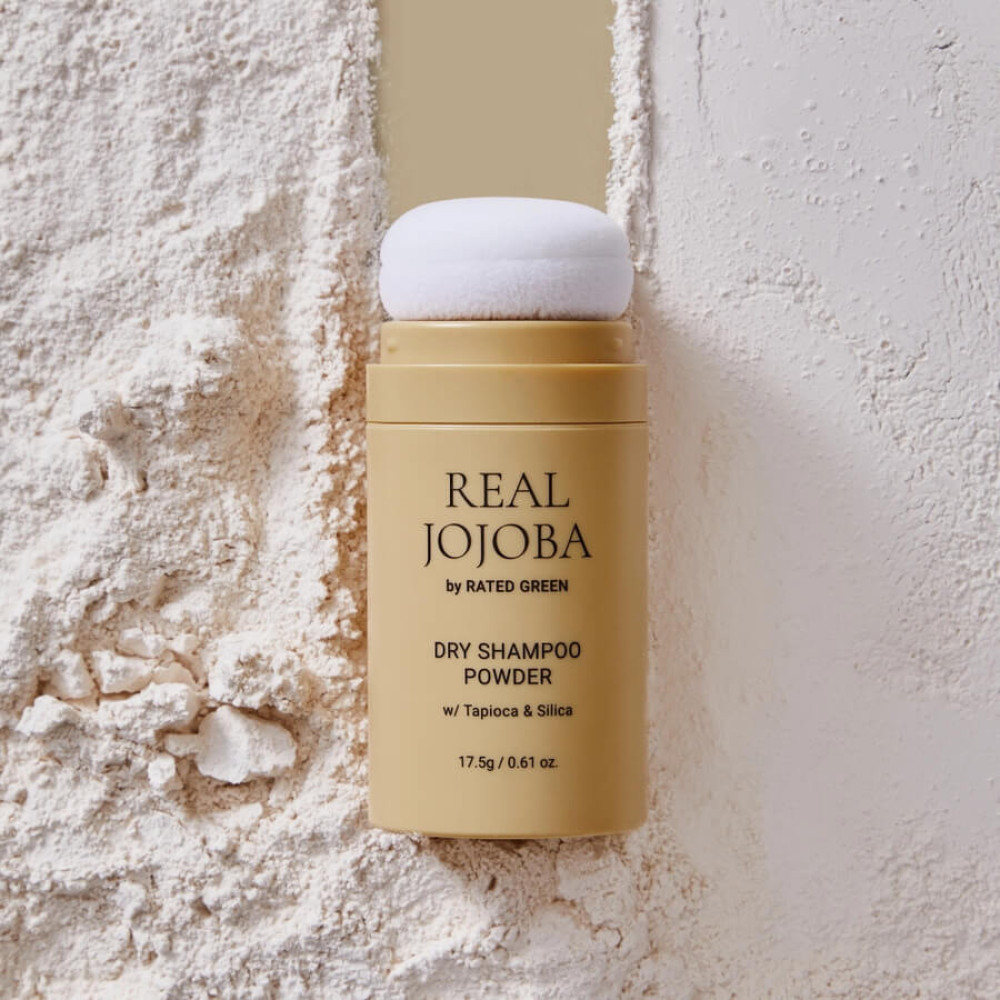 Сухий шампунь-порошок - Rated Green Real Jojoba Dry Shampoo Powder фото 2