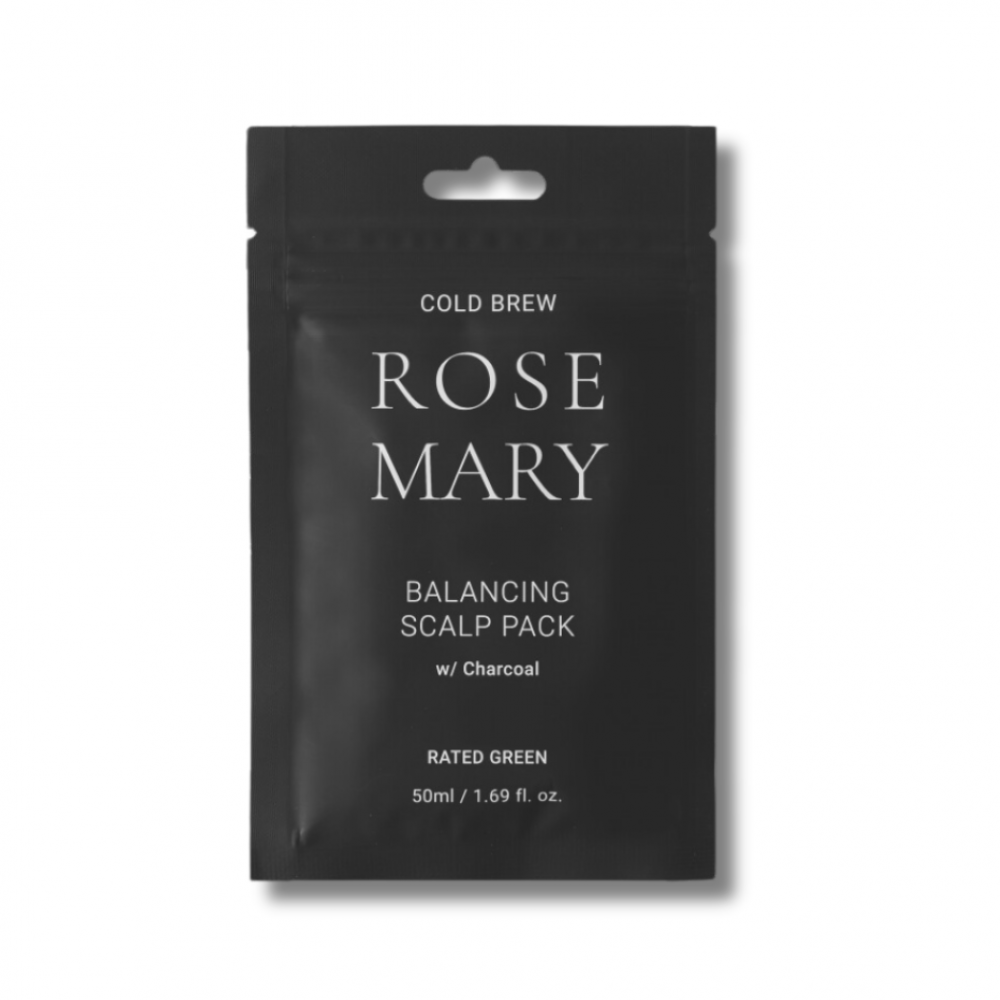 Восстанавливающая маска для кожи головы и волос с соком розмарина - Rated Green Cold Brew Rosemary Balancing Scalp Pack - Фото 1