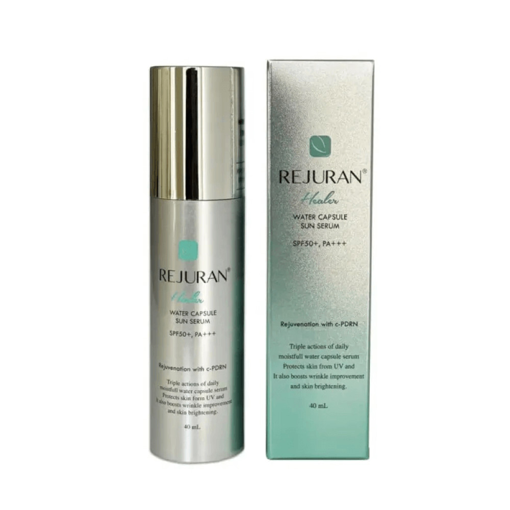 Сонцезахисна сироватка для обличчя - Rejuran Healer Water Capsule Sun Serum SPF50+/PA +++ фото 4