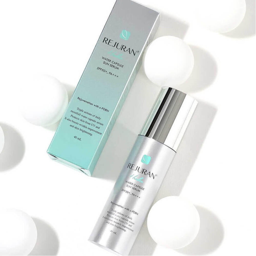 Сонцезахисна сироватка для обличчя - Rejuran Healer Water Capsule Sun Serum SPF50+/PA +++ фото 2