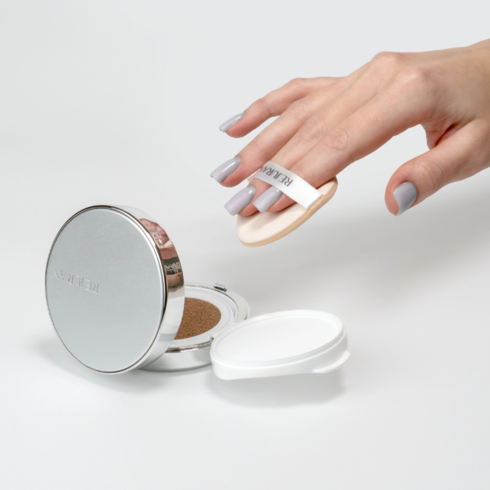 Змінний блок мультифункціонального кушона з полінуклеотидами - Rejuran Skinglow Cushion SPF 50+ Refill фото 3