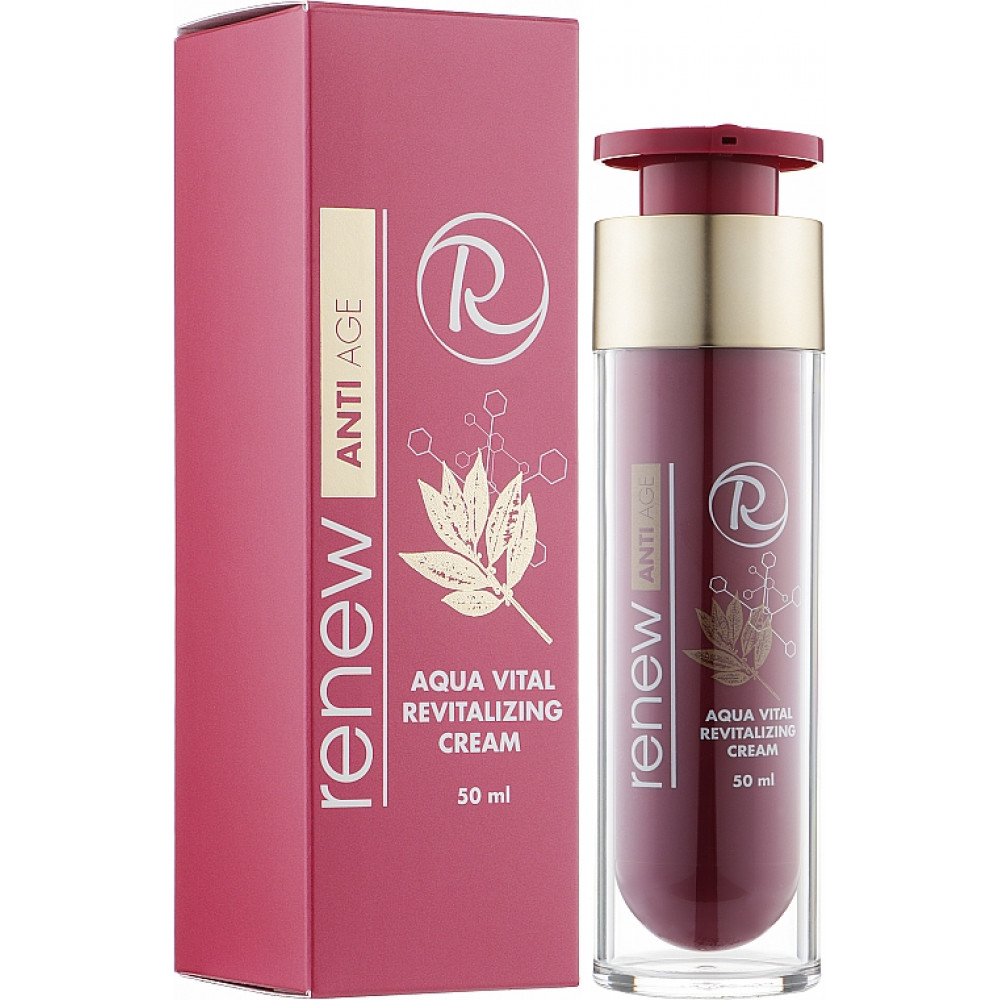 Антивіковий сонцезахисний зволожуючий крем - Renew Anti Age Aqua Vital Revitalizing Cream - Фото 1