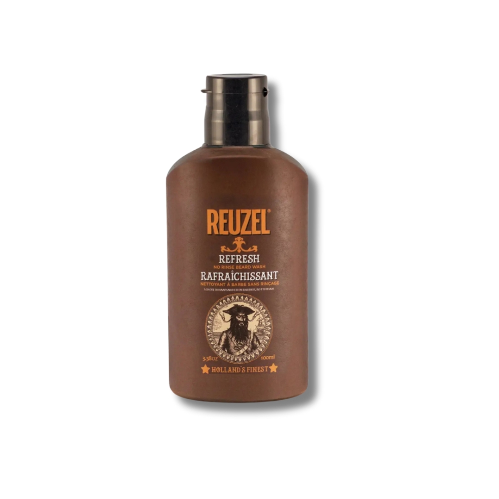 Освіжаючий шампунь для бороди без змивання - Reuzel Refresh No Rinse Beard Wash