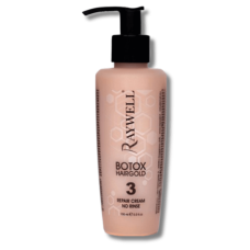 Відновлюючий крем-термозахист - Raywell Boto Hair Gold 24K