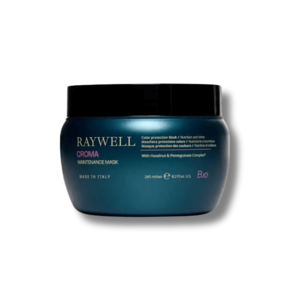 Маска для захисту кольору фарбованого волосся - Raywell BIO Croma Mask