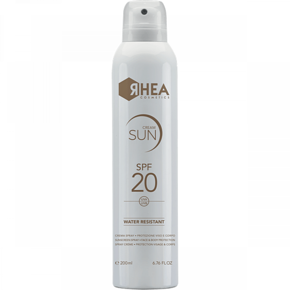 Кремовый спрей для лица и тела - Rhea Cosmetics CreamSun SPF20 фото