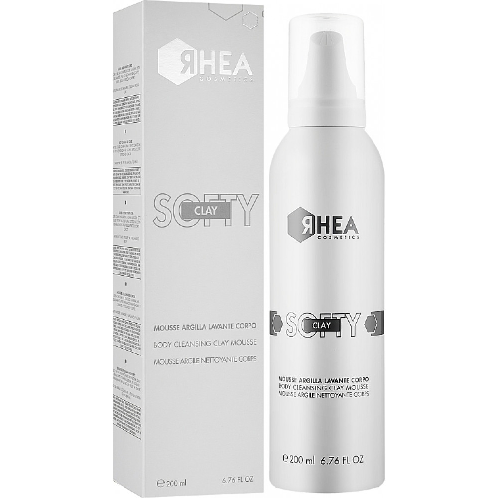Мус для душу на основі глини - Rhea Cosmetics Softy Clay - Фото 1