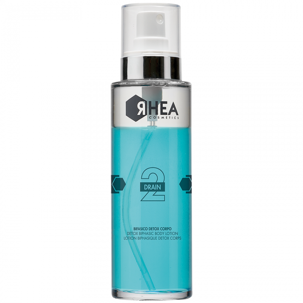 Бифазный детоксицирующий лосьон для тела - Rhea Cosmetics 2Drain - Фото 1