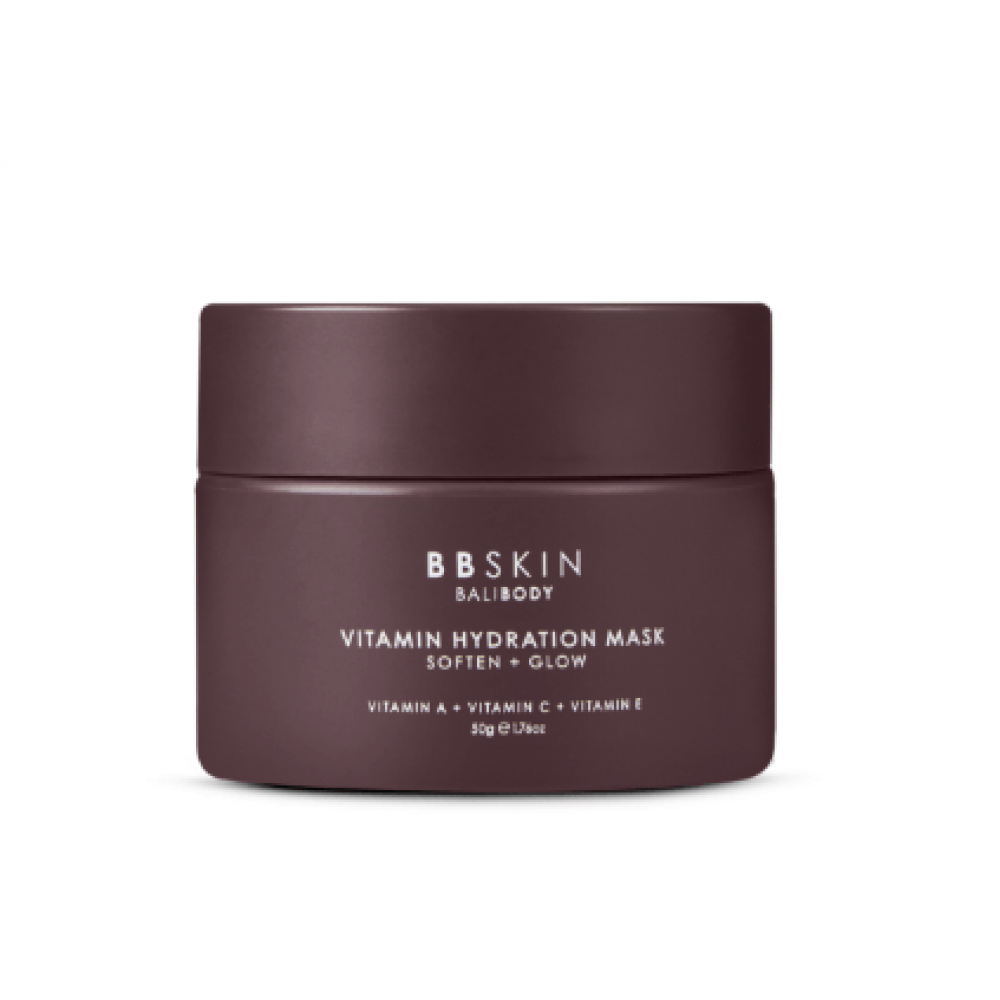 Зволожуюча маска для обличчя - Bali Body BB Skin Vitamin Hydration Mask - Фото 1
