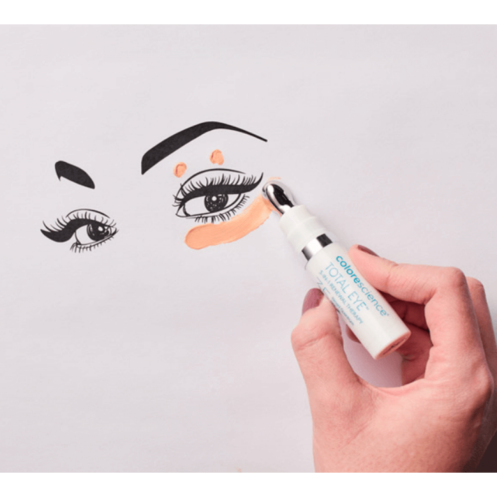 Крем для области вокруг глаз SPF 35 - Colorescience Total Eye 3в1 фото 4