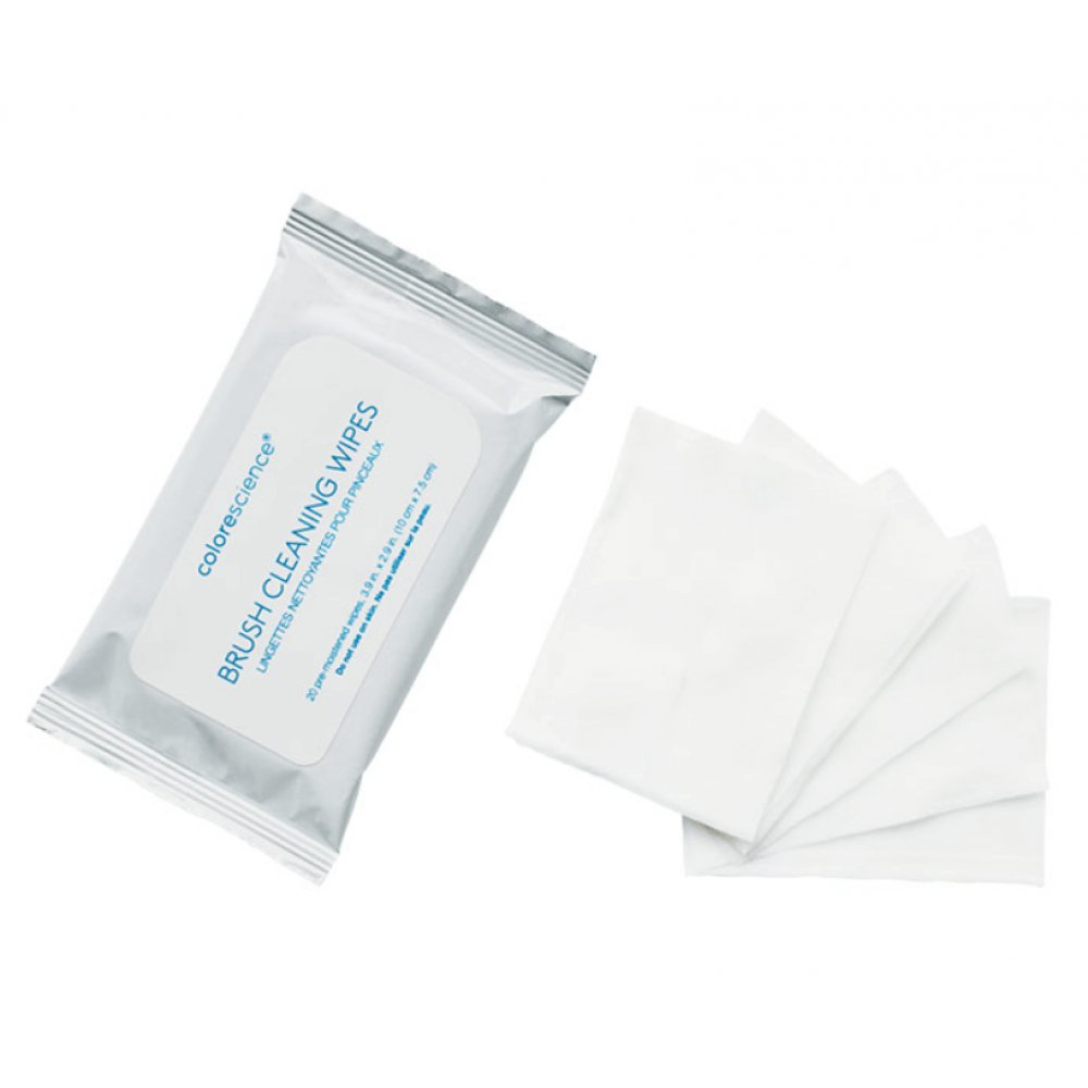  Серветки для очищення щіток - Colorescience Brush Cleaning Wipes фото 4