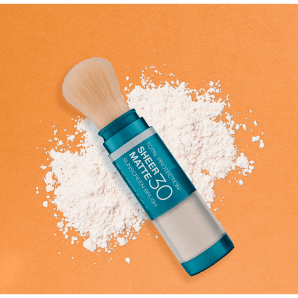  Сонцезахисна матуюча пудра з щіткою SPF 30 - Colorescience Sunforgettable® Total Protection™ Sheer Matte SPF 30 фото 5