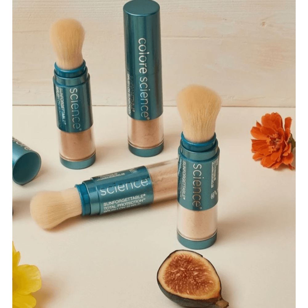 Солнцезащитная пудра с кистью SPF 50 - Colorescience Sunforgettable® Total Protection™ Brush-On Shield SPF 50 фото 3