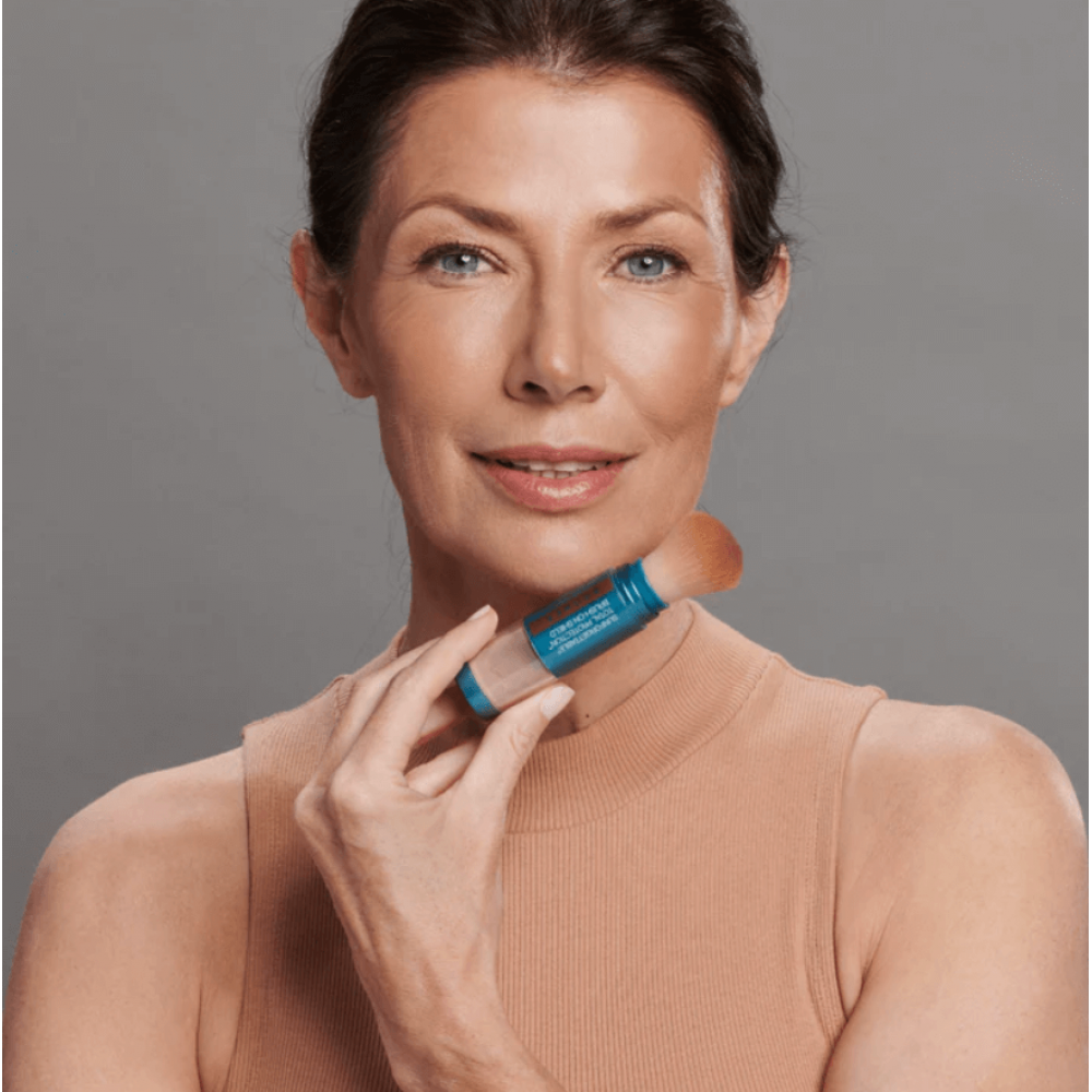 Сонцезахисна розсипчаста пудра для обличчя "Бронза" - Colorescience Sunforgettable Total Protection Brush-On Shield Bronze SPF 50 фото 4