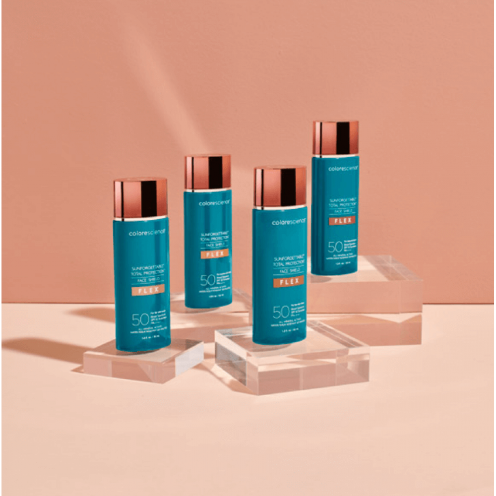 Сонцезахисний крем для обличчя з адаптивними пігментами - Colorescience Sunforgettable® Total Protection ™ Face Shield Flex фото 4