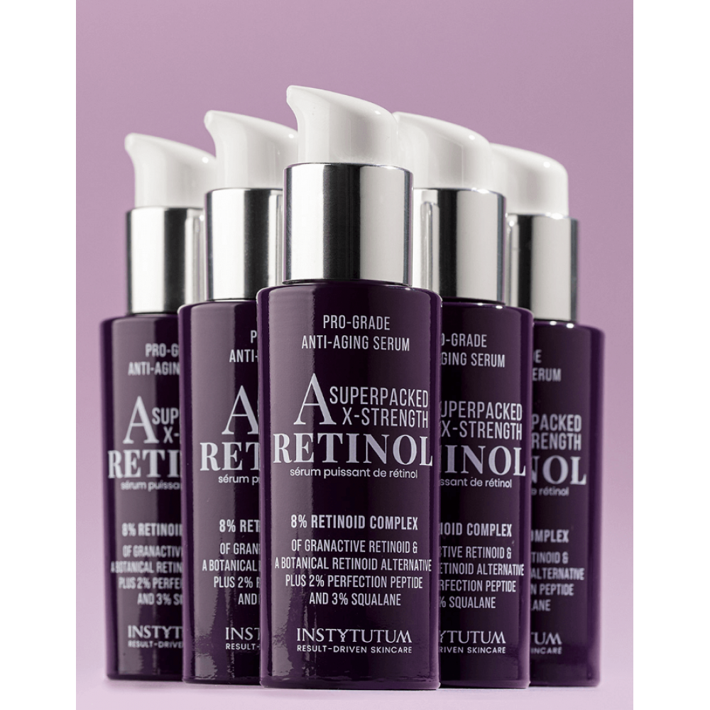 Концентрована сироватка з ретинолом проти старіння шкіри - Instytutum Anti-Aging X-Strength Retinol Serum  фото 4